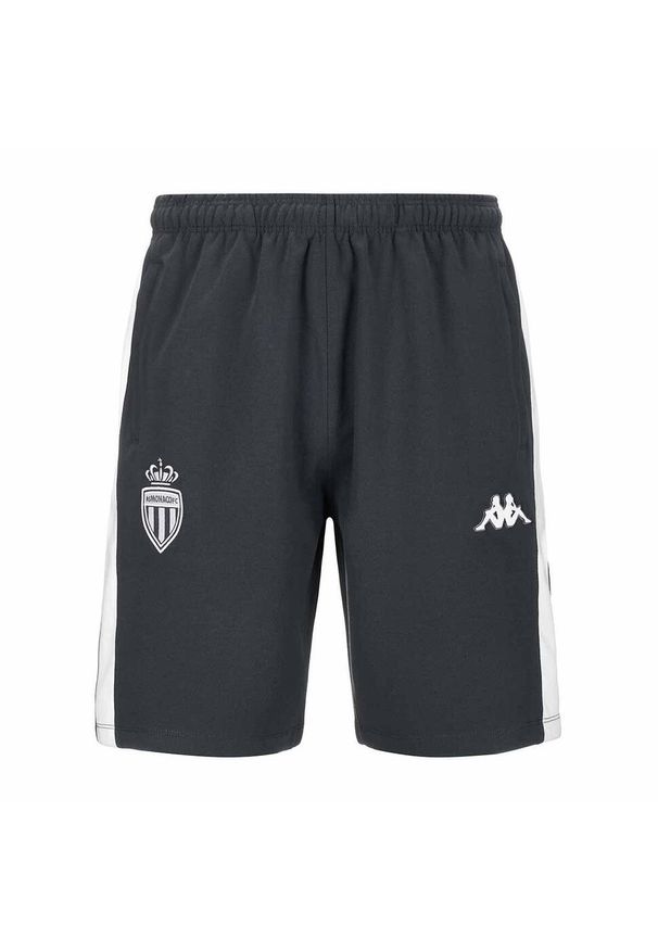 Kappa - Krótki AS Monaco Alozip 8 2024/25. Kolor: wielokolorowy, szary, biały. Długość: krótkie. Sport: piłka nożna