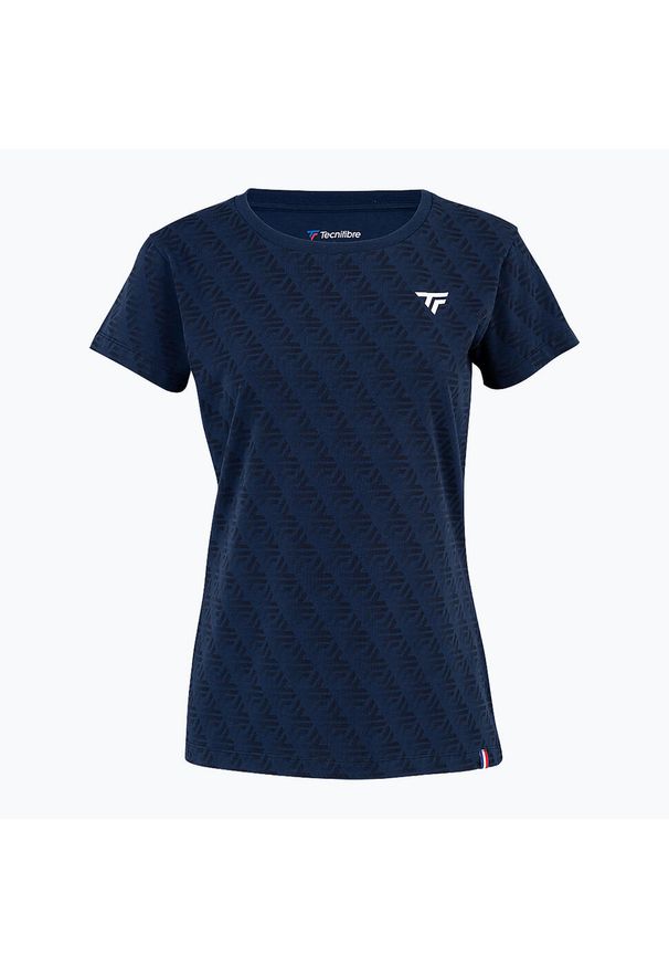 TECNIFIBRE - Koszulka damska Tecnifibre Graphic Tee. Kolor: niebieski. Sport: tenis