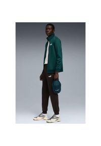 Puma - Dres Essentials Poly Rozmiar XXL Zielony - 684847-75. Kolor: zielony. Materiał: dresówka. Wzór: nadruk #1
