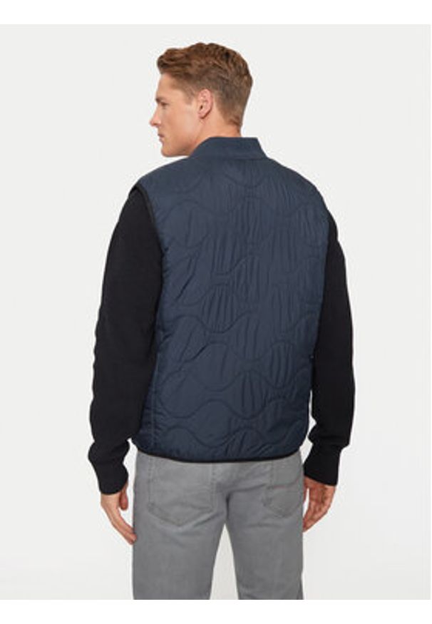 Tom Tailor Denim Kamizelka 1034447 Granatowy. Kolor: niebieski. Materiał: denim, syntetyk