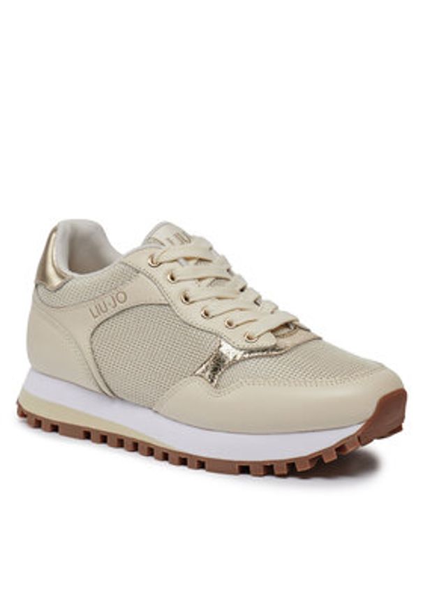 Liu Jo Sneakersy Wonder 39 BA4067 PX030 Beżowy. Kolor: beżowy. Materiał: materiał
