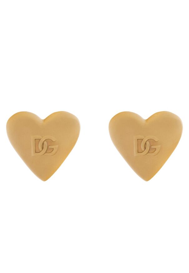 DOLCE & GABBANA - Klipsy Dolce&Gabbana. Materiał: złote. Kolor: złoty