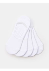 Sinsay - Skarpetki stopki 5 pack - biały. Kolor: biały #1