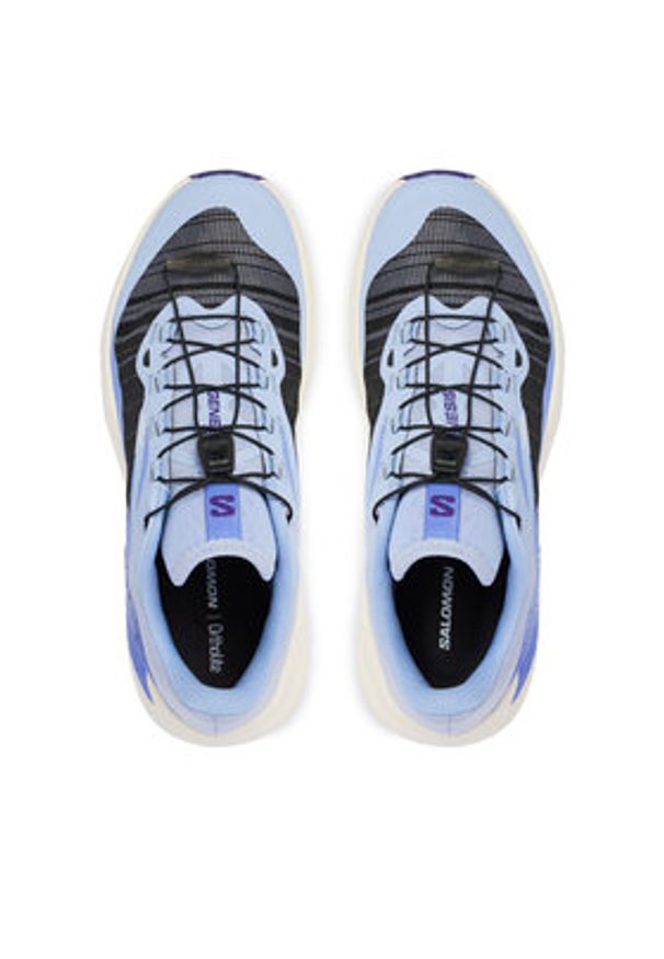 salomon - Salomon Buty do biegania Genesis L49227100 Niebieski. Kolor: niebieski. Materiał: materiał