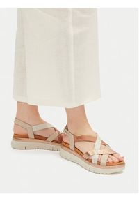 Pikolinos Sandały Palma W4N-0650C1 Beżowy. Kolor: beżowy. Materiał: skóra #6