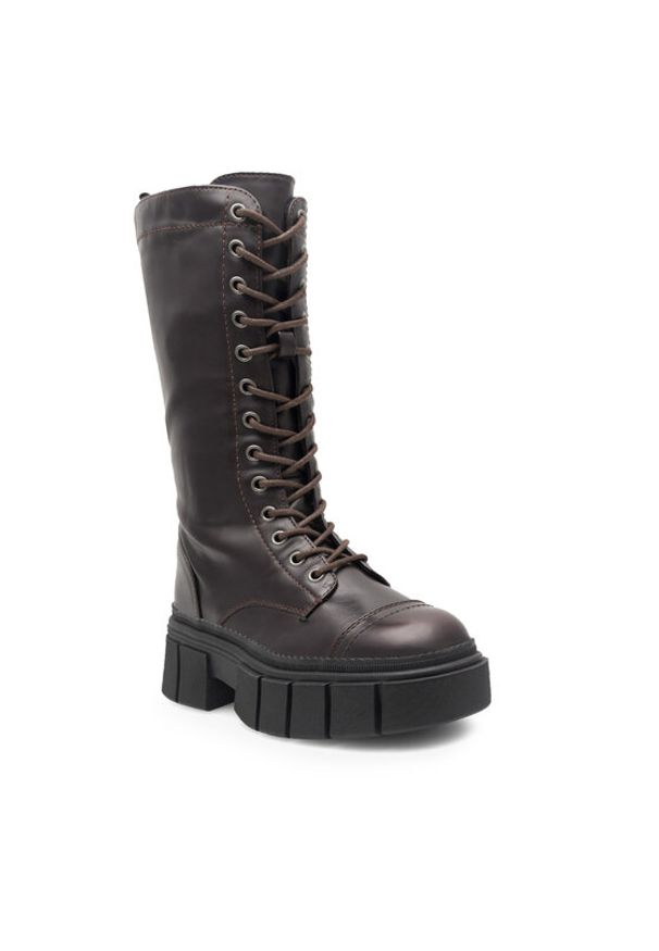 Jenny Fairy Trzewiki Fiona HY0581-1 Bordowy. Kolor: czerwony. Materiał: syntetyk