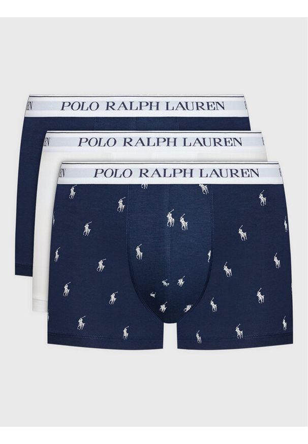 Polo Ralph Lauren Komplet 3 par bokserek 714830299057 Kolorowy. Materiał: bawełna. Wzór: kolorowy