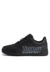 Tommy Jeans Sneakersy Tjm Basket Logo EM0EM01257 Czarny. Kolor: czarny