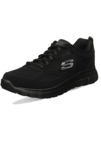 skechers - Buty Burns Agura Rozmiar 43 Czarny - 52635-BBK. Kolor: czarny. Materiał: tkanina, guma