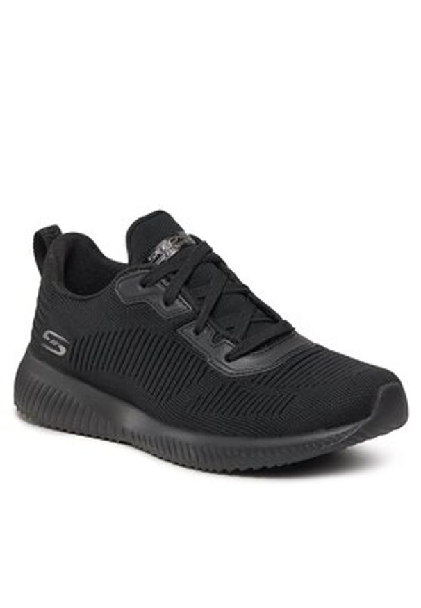 skechers - Skechers Sneakersy BOBS SQUAD Tough Talk 32504/BBK Czarny. Kolor: czarny. Materiał: materiał