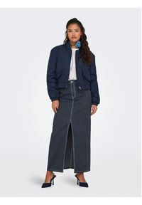 JDY Kurtka bomber Dixie 15317122 Granatowy Regular Fit. Kolor: niebieski. Materiał: syntetyk #7