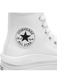 Converse Trampki Chuck Taylor All Star Move A04295C Biały. Kolor: biały. Materiał: skóra
