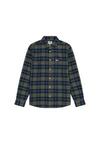 Wrangler - WRANGLER MĘSKA KOSZULA 1 PKT FLANNEL SHIRT DUSTY OLIVE 112356769 #4