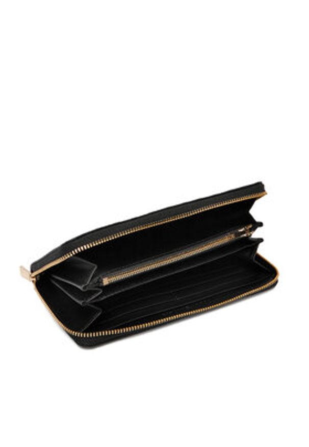 TOMMY HILFIGER - Tommy Hilfiger Portfel Th Icon Lrg Za Mono AW0AW18482 Czarny. Kolor: czarny. Materiał: skóra