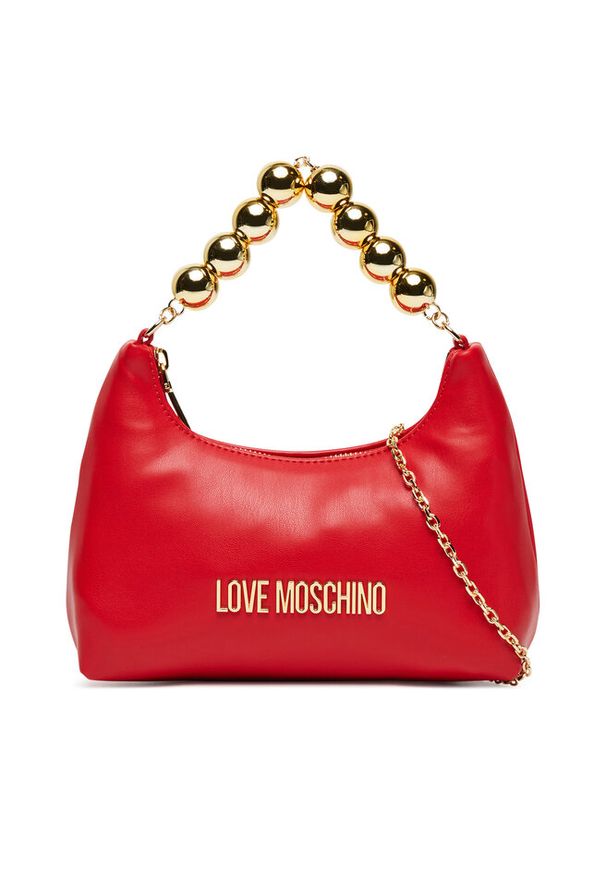Love Moschino - Torebka LOVE MOSCHINO. Kolor: czerwony