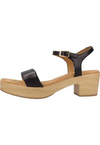 Unisa - Sandały UNISA IRITA 25 NTO Czarny. Kolor: czarny. Materiał: syntetyk, skóra. Sezon: lato