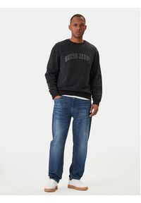 Guess Jeans Bluza M6GQA6 KCPR1 Czarny Regular Fit. Kolor: czarny. Materiał: bawełna #3