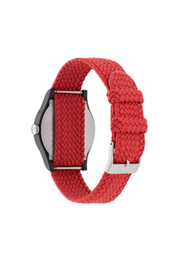 Adidas - adidas Zegarek Game One AOSY25027 Czarny. Kolor: czarny. Materiał: materiał