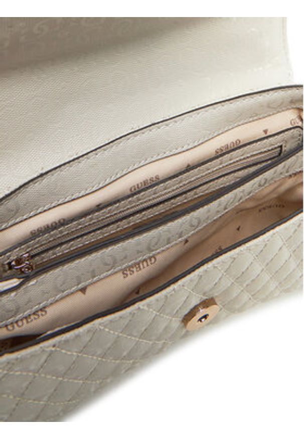 Guess Torebka HWGG96 26210 Écru. Materiał: skórzane