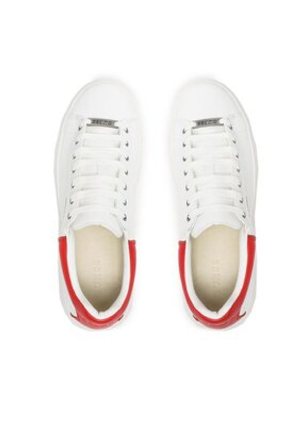 Guess Sneakersy Vibo FM5VIB ELE12 Biały. Kolor: biały. Materiał: skóra