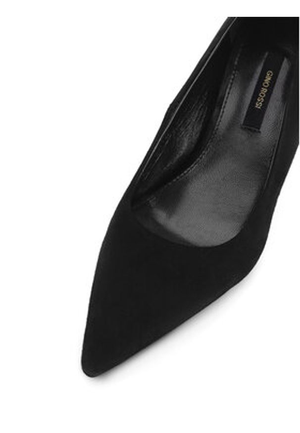 Gino Rossi Szpilki SALI-114457-S Czarny. Kolor: czarny. Materiał: skóra, zamsz. Obcas: na szpilce