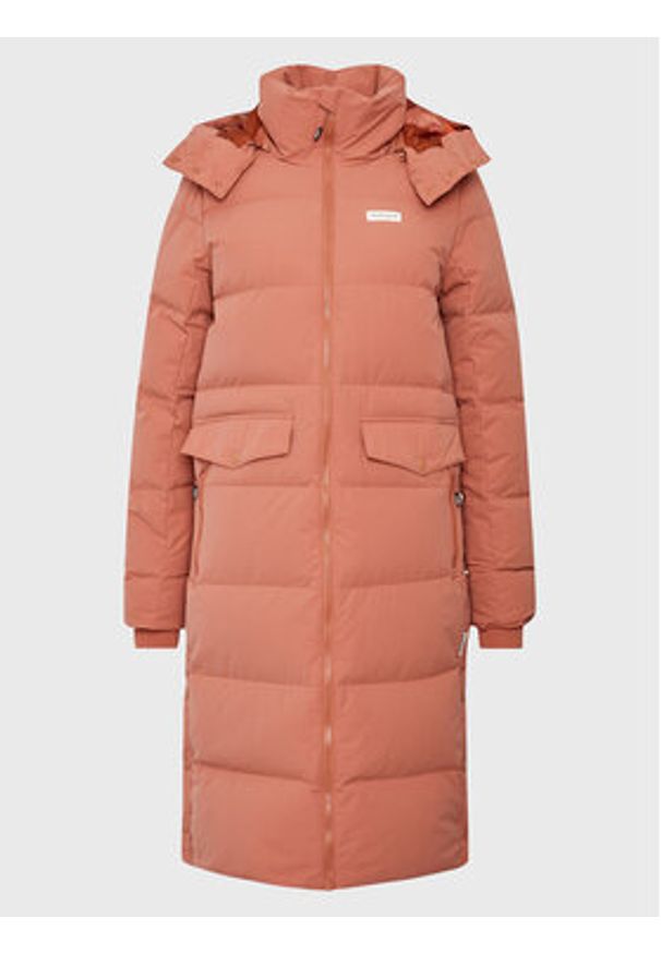 Maloja Kurtka puchowa Bormiom 34183-1-8583 Różowy Regular Fit. Kolor: różowy. Materiał: syntetyk