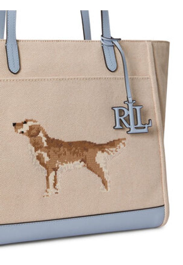 Lauren Ralph Lauren - LAUREN RALPH LAUREN Torebka 431P13256002 Beżowy. Kolor: beżowy