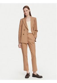 Weekend Max Mara Marynarka Colibri 2625916021 Brązowy Regular Fit. Kolor: brązowy. Materiał: bawełna #3