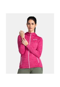 Damska bluza techniczna Kilpi SEVELEN-W. Kolor: różowy. Materiał: polar. Sport: turystyka piesza #1
