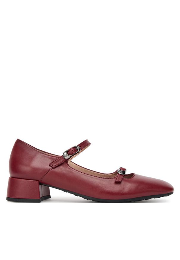 Hispanitas Półbuty HI254207 Bordowy. Kolor: czerwony. Materiał: skóra