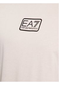 EA7 Emporio Armani T-Shirt 6RPT05 PJ02Z 1716 Srebrny Regular Fit. Kolor: srebrny. Materiał: bawełna