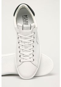 Karl Lagerfeld - Buty skórzane KL51541.011. Zapięcie: sznurówki. Kolor: biały. Materiał: skóra #2