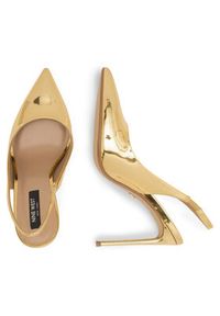 Nine West Sandały AYANA ZL22045-1CC Złoty. Kolor: złoty. Materiał: syntetyk #4