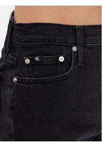 Calvin Klein Jeans Szorty jeansowe J20J220642 Czarny Regular Fit. Kolor: czarny. Materiał: bawełna