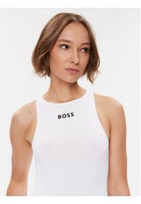 BOSS - Boss Body Stmt 50497885 Biały Slim Fit. Kolor: biały. Materiał: syntetyk #3