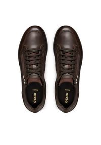 Geox Sneakersy U Renan U564GA 000FF C6009 Brązowy. Kolor: brązowy. Materiał: skóra