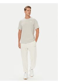 The North Face T-Shirt Evolution Simple Dome NF0A8CZ2 Szary jasny Regular Fit. Kolor: szary. Materiał: bawełna #4