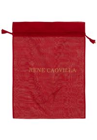 RENE CAOVILLA - Kryształowa kopertówka Celebrita. Kolor: czarny. Styl: wizytowy #9