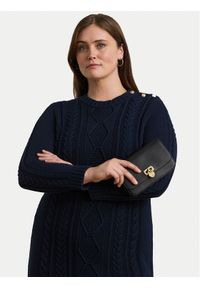 Lauren Ralph Lauren - LAUREN RALPH LAUREN Torebka 432962115002 Czarny. Kolor: czarny. Materiał: skórzane #1