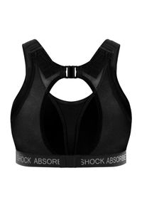 Champion - Biustonosz Shock Absorber Ultimate Run Bra Padded. Kolor: czarny. Sport: bieganie