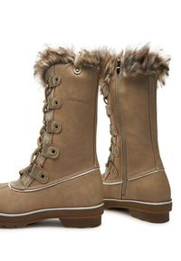 Kimberfeel Śniegowce Beverly Beżowy. Kolor: beżowy. Materiał: skóra #2