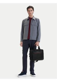 TOMMY HILFIGER - Tommy Hilfiger Torba na laptopa Th Foundation Computer Bag AM0AM14158 Czarny. Kolor: czarny. Materiał: skóra #1
