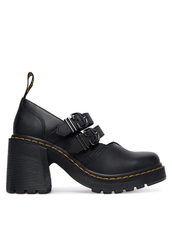 Dr. Martens Czółenka Eviee Mary Jane DM27371001 Czarny. Kolor: czarny. Materiał: skóra