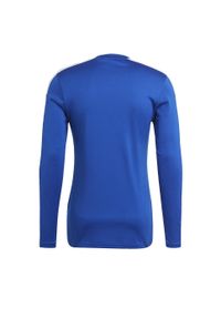 Adidas - Koszulka męska adidas Squadra 21 Long Sleeve Jersey. Kolor: wielokolorowy, biały, niebieski. Materiał: jersey. Długość rękawa: długi rękaw. Długość: długie