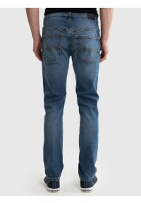 Big-Star - Jeansy męskie dopasowane niebieskie Ronan 397. Kolor: niebieski. Styl: elegancki, sportowy, klasyczny #6