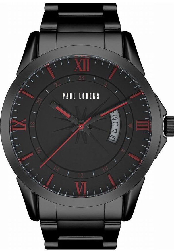 Paul Lorens - ZEGAREK MĘSKI PAUL LORENS - PL3844B3-1A5-2 (zg371b) + BOX