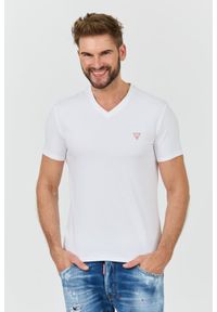 Guess - GUESS Biały t-shirt Core Tee Str. Kolor: biały