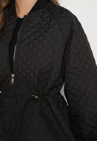 Born2be - Czarna Kurtka Pikowana Bomberka Ellieanna. Kolor: czarny. Styl: elegancki #5
