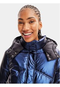 Desigual Kurtka puchowa 23WWEW78 Niebieski Regular Fit. Kolor: niebieski. Materiał: syntetyk. Sezon: zima #3