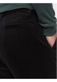 Sisley Spodnie materiałowe 4SFRSF01P Czarny Slim Fit. Kolor: czarny. Materiał: bawełna #3